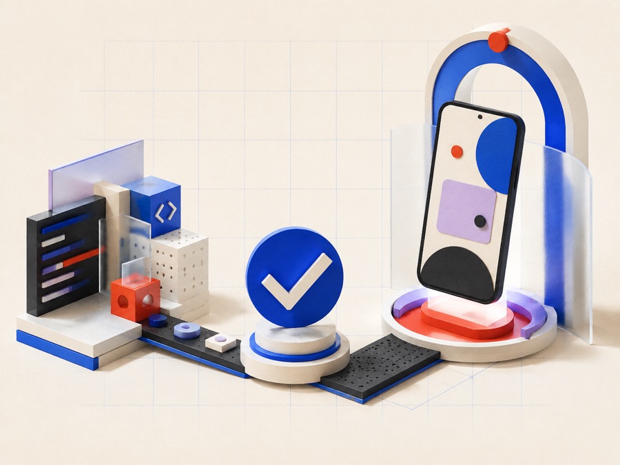 Code shipping to a finished app on a phone